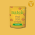 thai rice chips - wasabi (small pack of 3 - 25g)