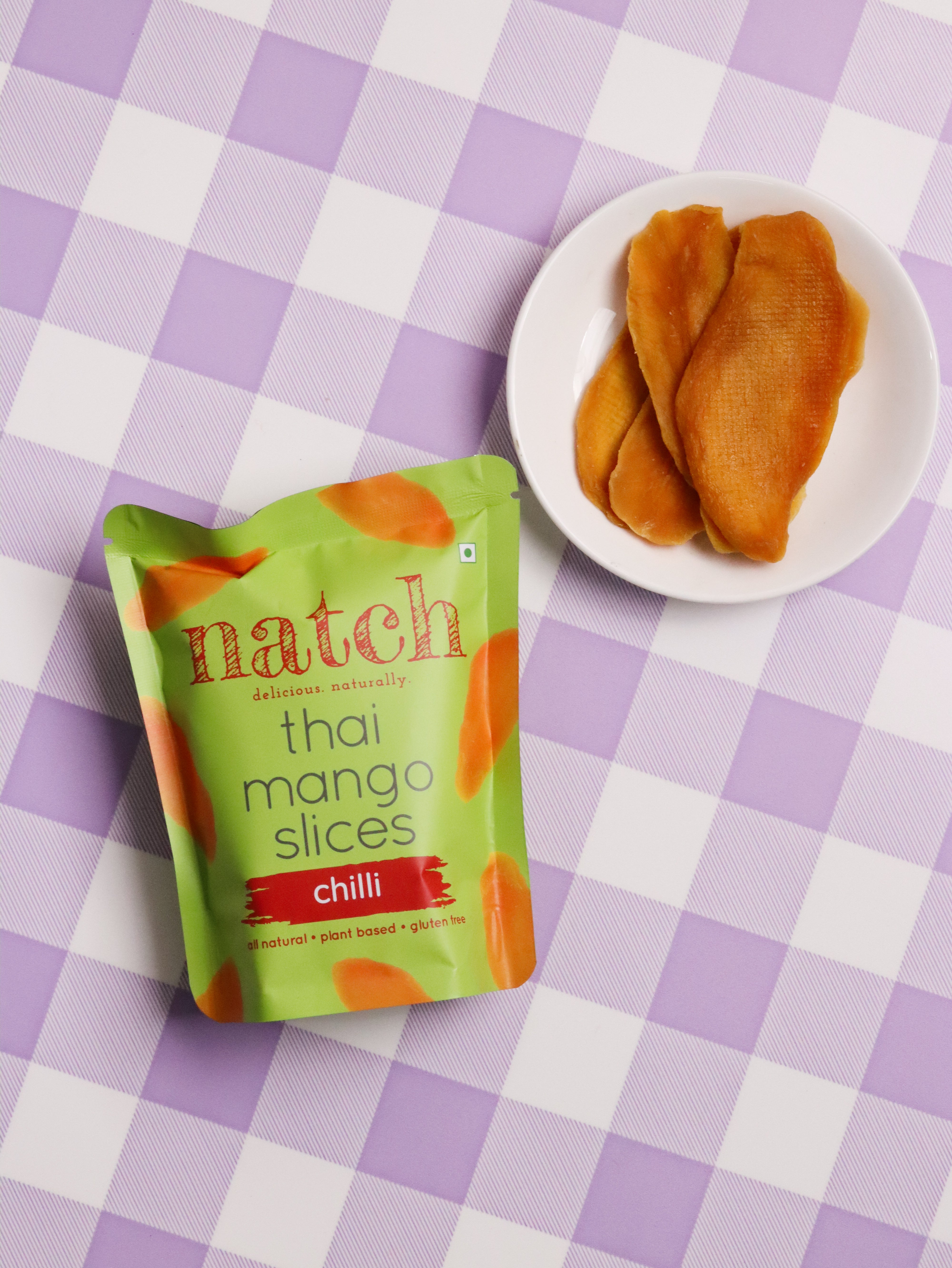 thai mango slices - chilli (small pack - 60g)