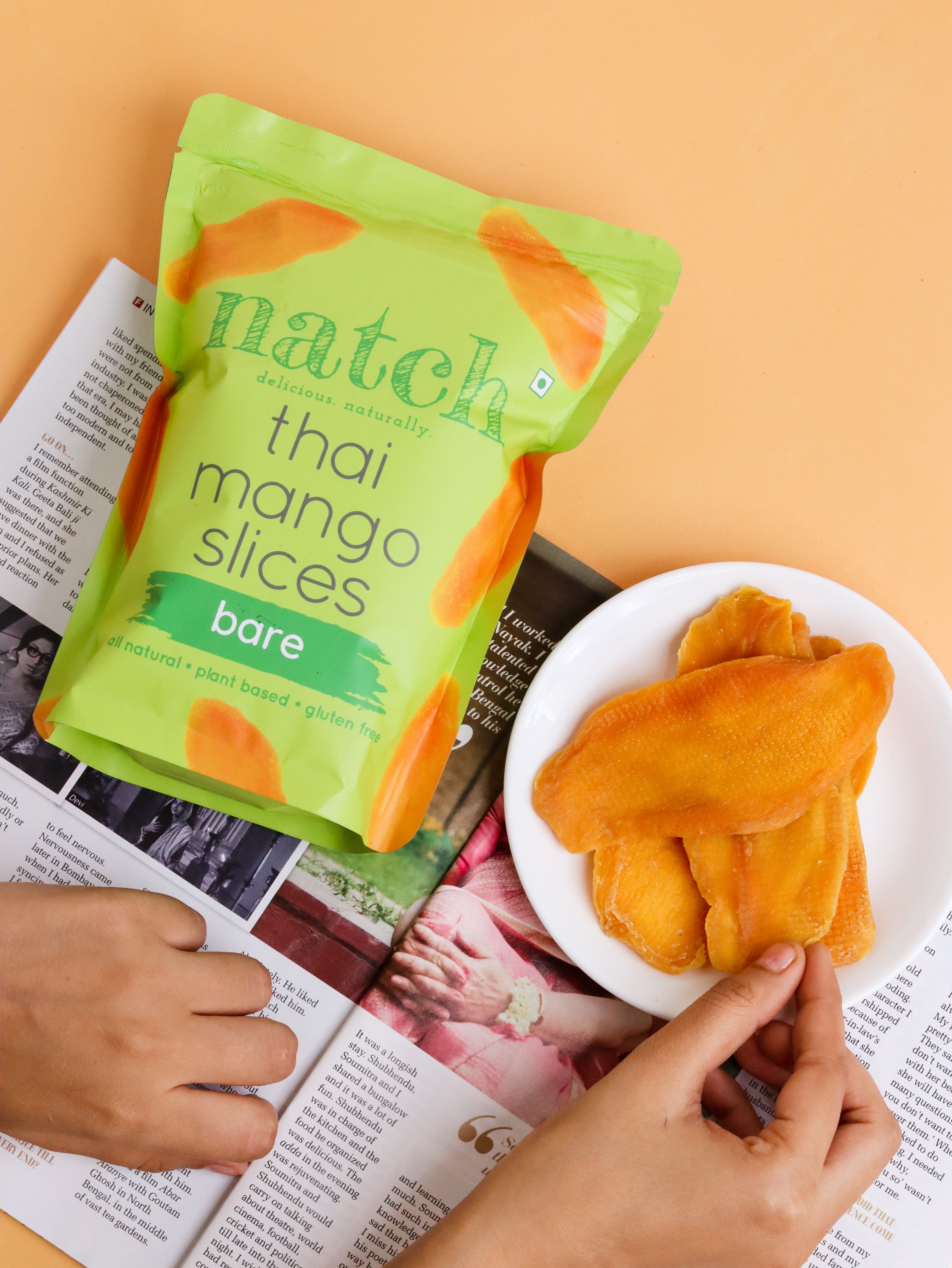 thai mango slices - bare (large pack 150g)