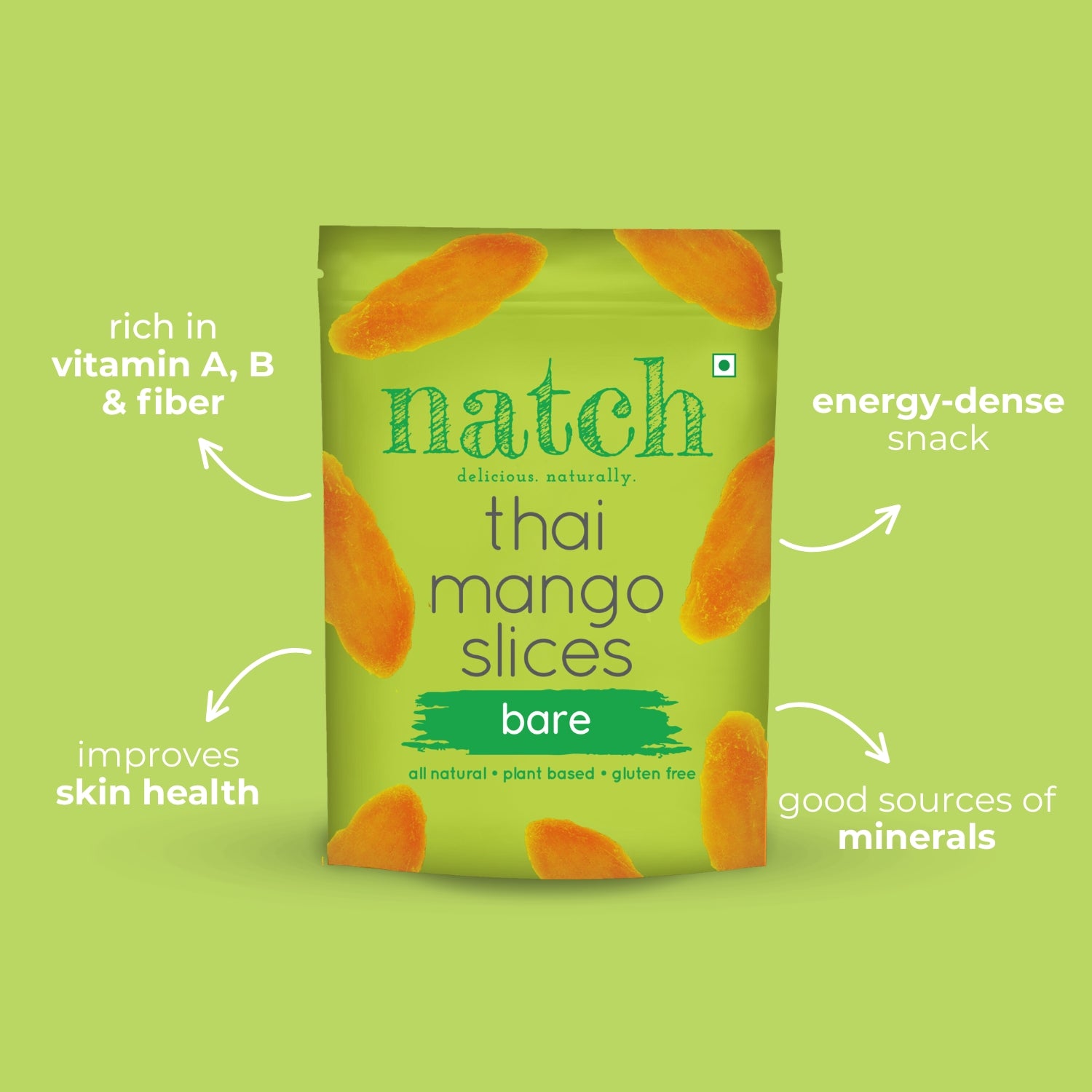 thai mango slices - bare (large pack 150g)
