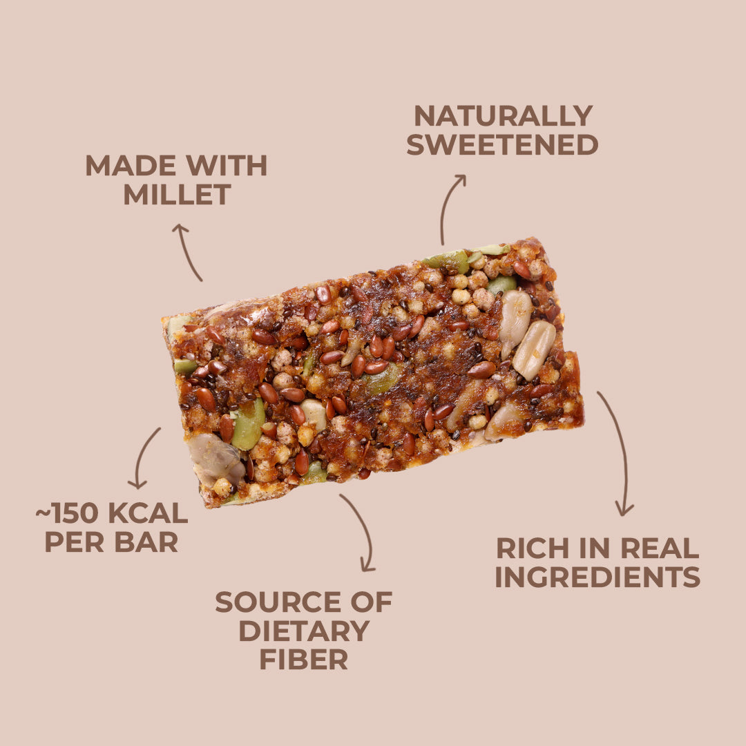 millet bar - superseed (pack of 6 - 40g)