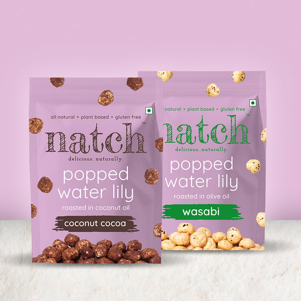 popped water lily (variety pack - 45g)