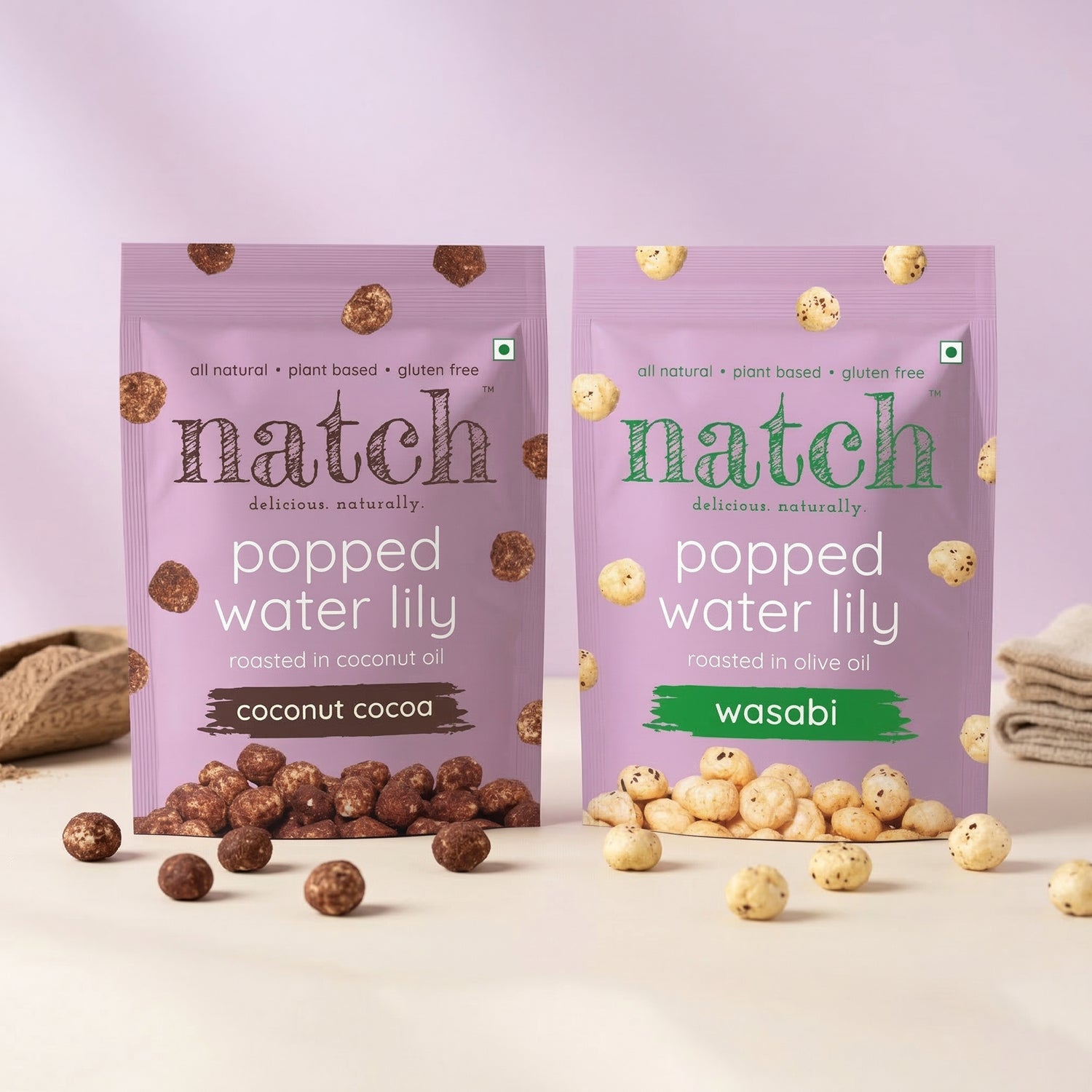 popped water lily (variety pack - 45g)