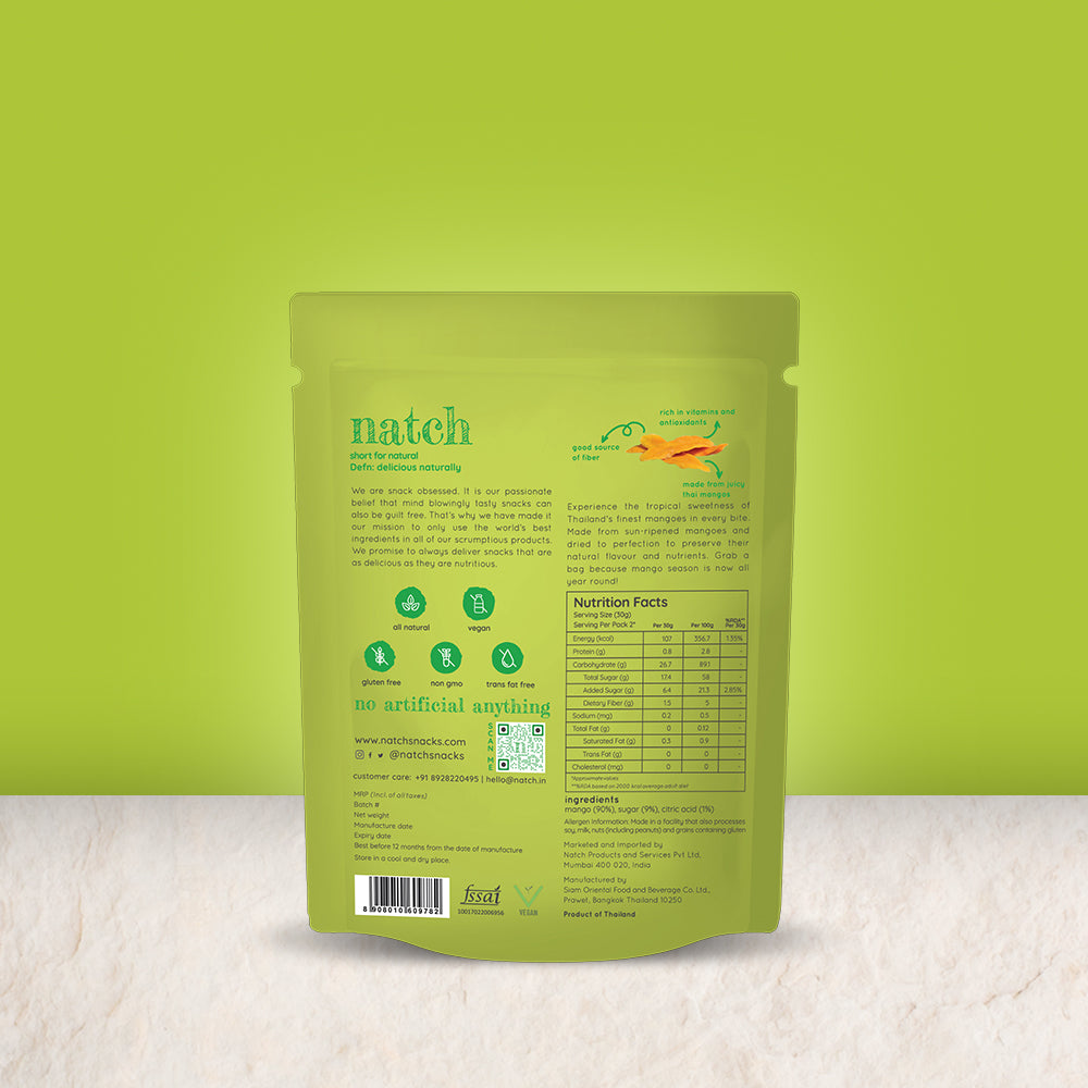 thai mango slices - bare (small pack - 60g)