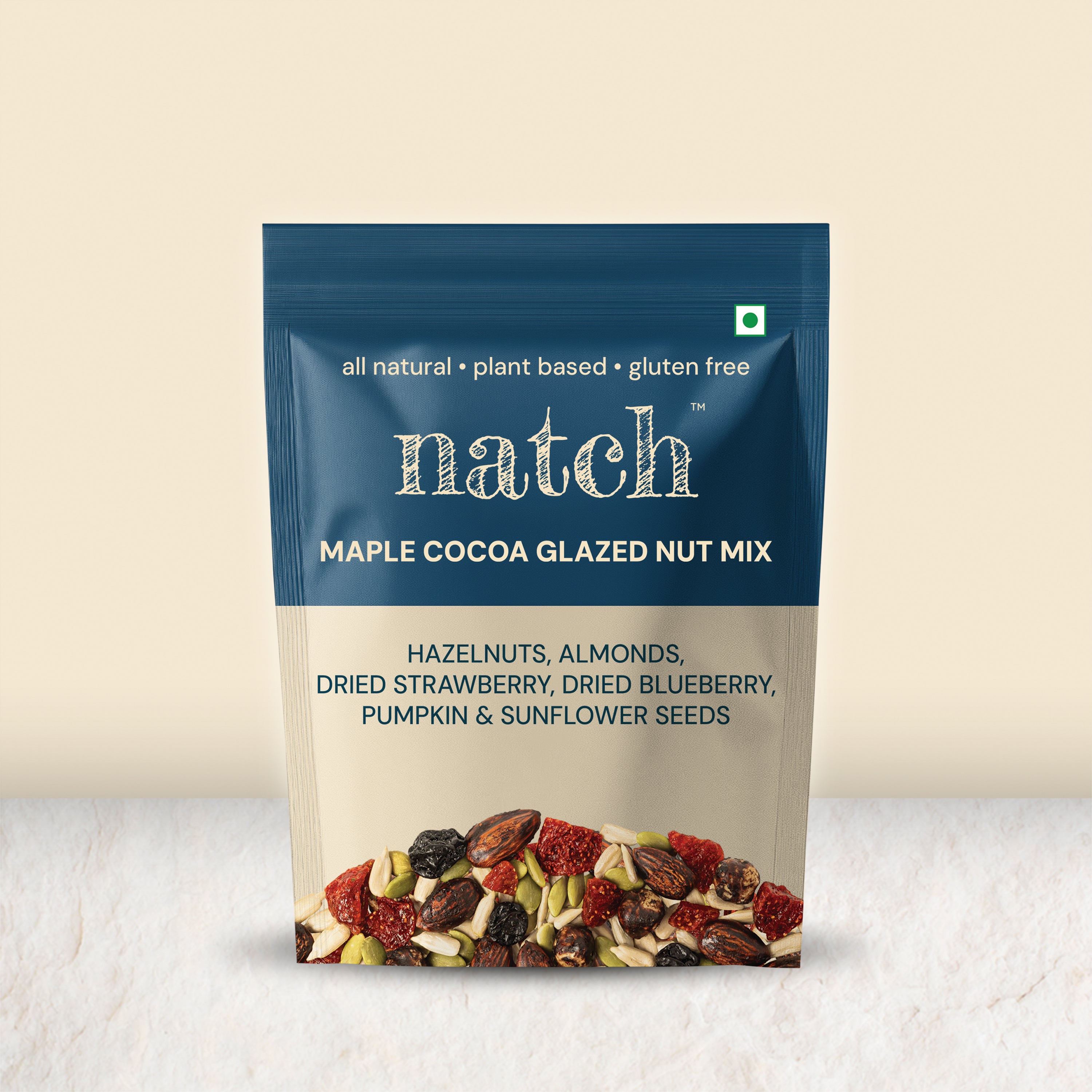 maple cocoa glazed nut mix (120g pack)