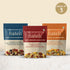 maple glazed nut mix - variety pack (pack of 3 - 120g)