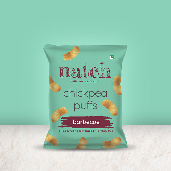 chickpea puffs - barbecue (small pack - 20g)