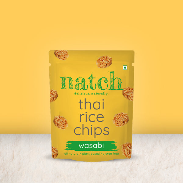 Wasabi Rice Chiops Rice Chips & Crackers – Natch Snacks