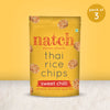 thai rice chips - sweet chilli (large pack of 3 - 100g)