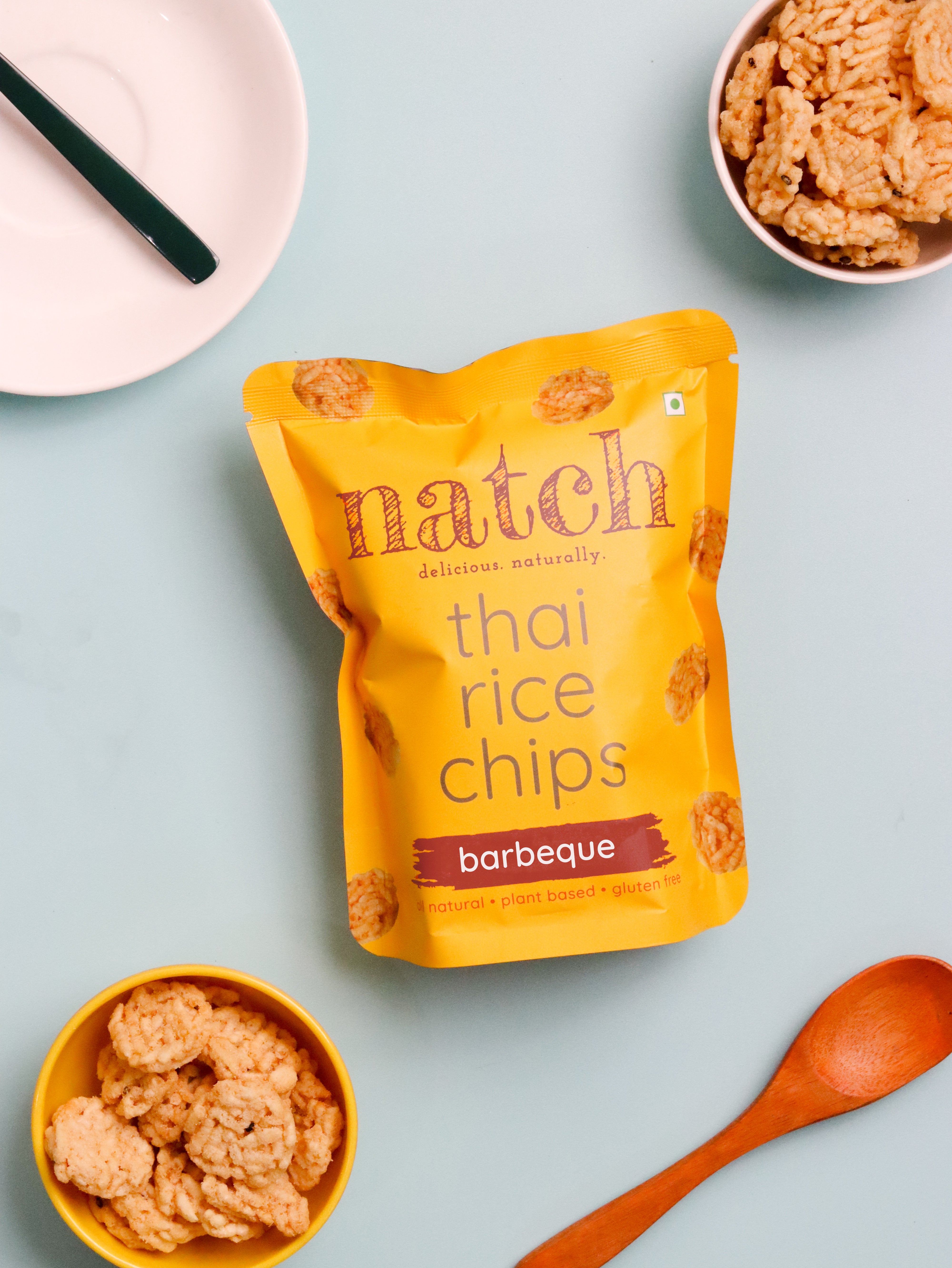 thai rice chips - barbecue (small pack - 25g)