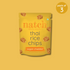 thai rice chips - vegan cheddar (small pack of 3 - 25g)